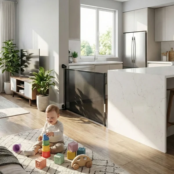 bramka barierka roleta 160 cm ochronna zabezpieczajaca na sc 4f1c6ee075484ff0b34a721d2fb3ffa5