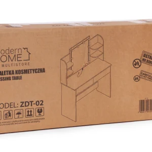 duza toaletka kosmetyczna z lustrem i oswietleniem led 3 bar 6a1f73894ffb45eda48304f1e9325dab