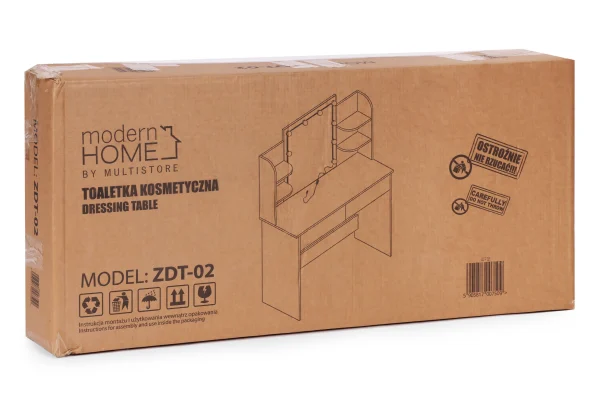 duza toaletka kosmetyczna z lustrem i oswietleniem led 3 bar 6a1f73894ffb45eda48304f1e9325dab