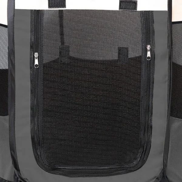 kojec uniwersalny skadany klatka dla psa kota szary e0e1181e2fb248598a70d90cd9a13686