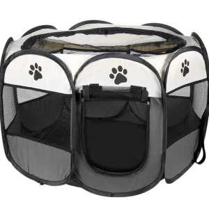 kojec uniwersalny skadany klatka dla psa kota szary e4f3efac6e774c01a751f62e575e3e4d