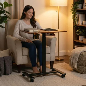 mobilne biurko regulowane 70x48 cm stolik pod laptopa regula 180b565b034741ceb1c1103964a163a9