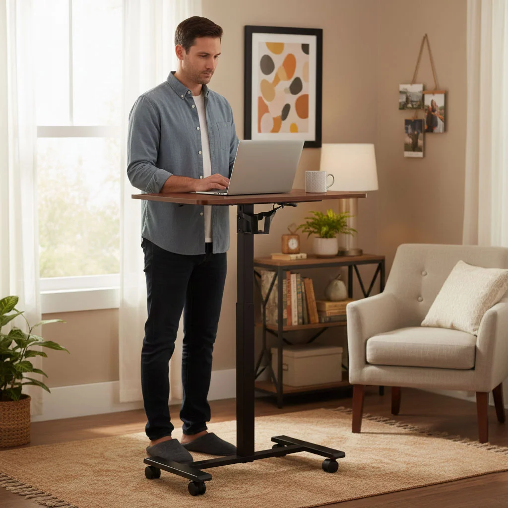 mobilne biurko regulowane 70x48 cm stolik pod laptopa regula 5c557cc5c0bc42eaa365d6048969b2dd