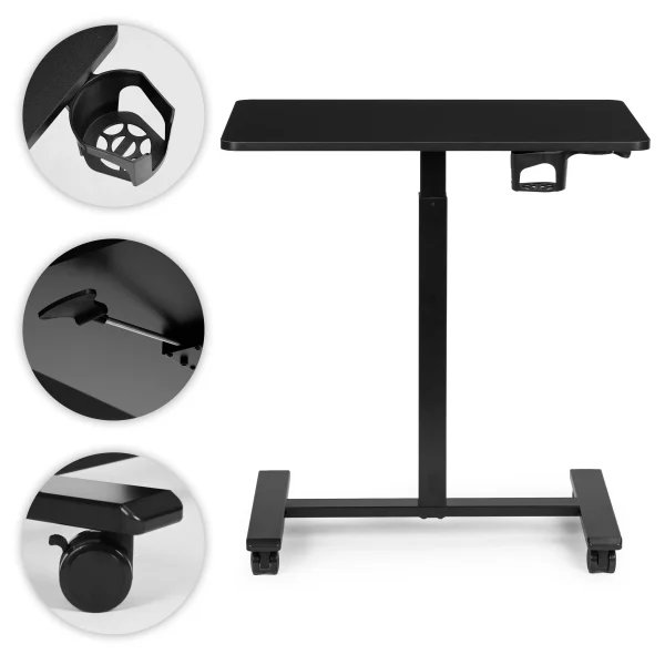 mobilne biurko regulowane 70x48 cm stolik pod laptopa regula 95af9293d896486db0cdbac7fedc8a8c