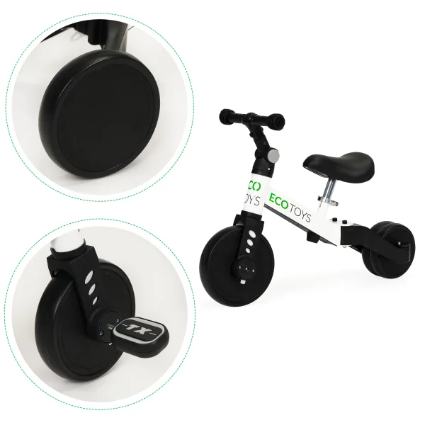rowerek trojkoowy biegowy 2w1 z pedaami ecotoys ff48b9d1a5d6442ca6c844d3a4035bb4