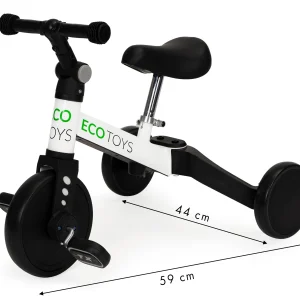 rowerek trojkoowy biegowy 2w1 z pedaami ecotoys fff258c73730404392f274024117e5e5