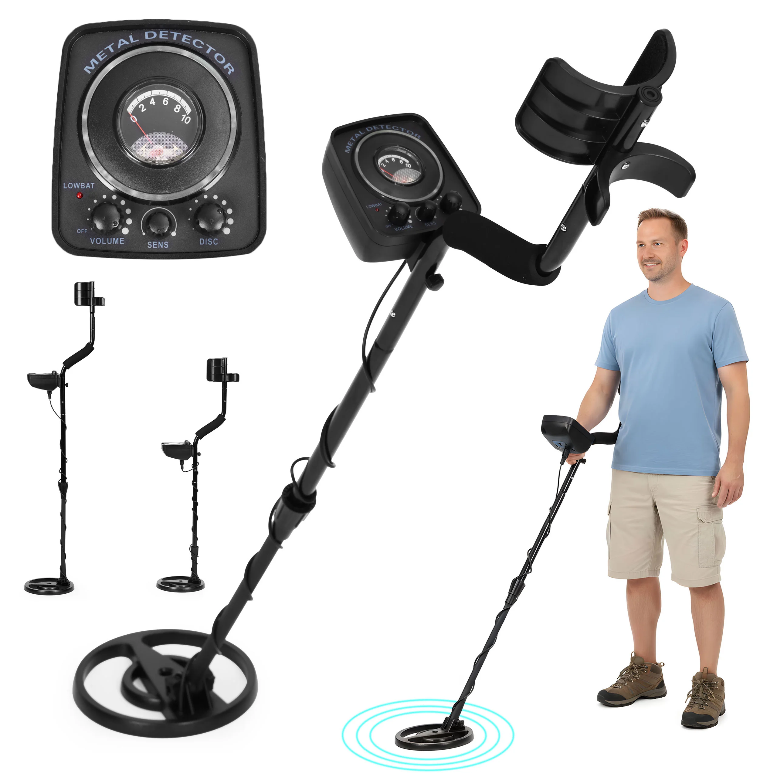 wykrywacz metali detektor 2 tryby do poszukiwan zota srebra a11742a1abb449acbc968045d0dcab68