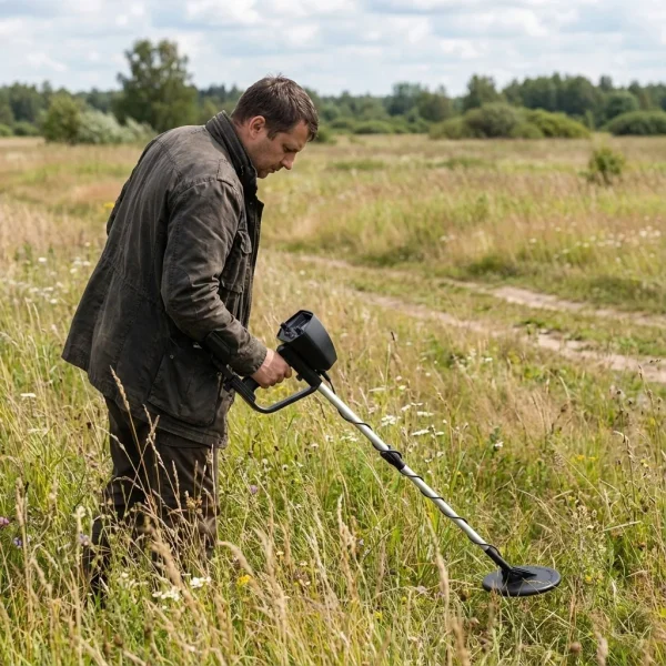 wykrywacz metali detektor 2 tryby do poszukiwan zota srebra c0fcd411760743bb9d047aa0b1f5762b