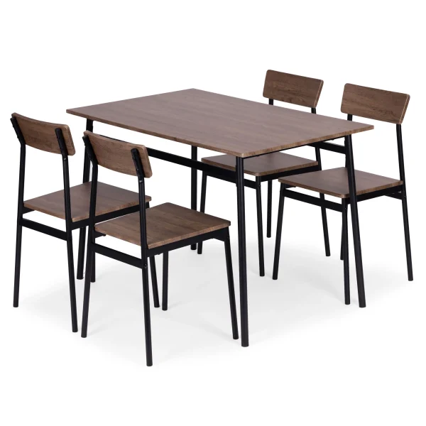 zestaw mebli do jadalni kuchni sto 4 krzesa modernhome 3f1fdd96946147a29d236c545c9b0712