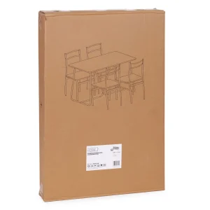 zestaw mebli do jadalni kuchni sto 4 krzesa modernhome 47d0675cc98e446493208ee0e5566140