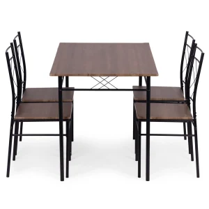 zestaw mebli do jadalni kuchni sto 4 krzesa modernhome 5ca33e70bbcc47eda0a0ccc1a37b3cf6