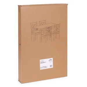 zestaw mebli do jadalni kuchni sto 4 krzesa modernhome 6e440a6925a248878d90ed8a4900d0ff