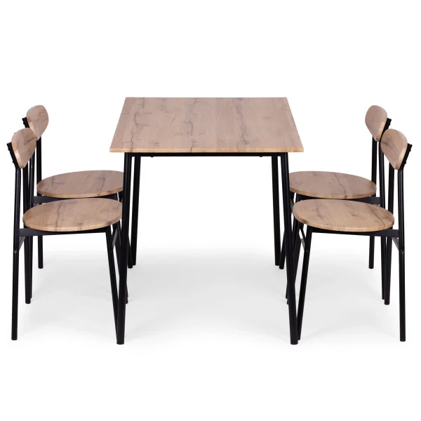 zestaw mebli do jadalni kuchni sto 4 krzesa modernhome 71a752756d3440a5a8761b4e77ccfb21