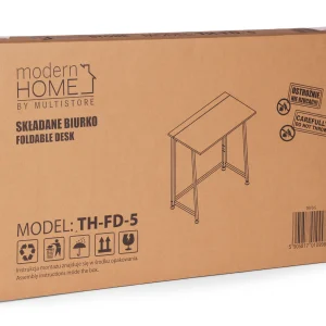 biurko komputerowe skadane 80x45 cm stolik pod laptopa biae cd34f4171436434b9bcb22c3680ed3e3