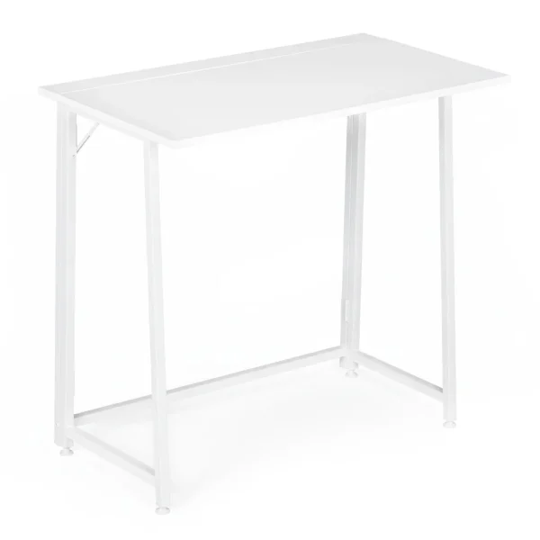 biurko komputerowe skadane 80x45 cm stolik pod laptopa biae d5dca542ae714202ac4478a4e1b73f16