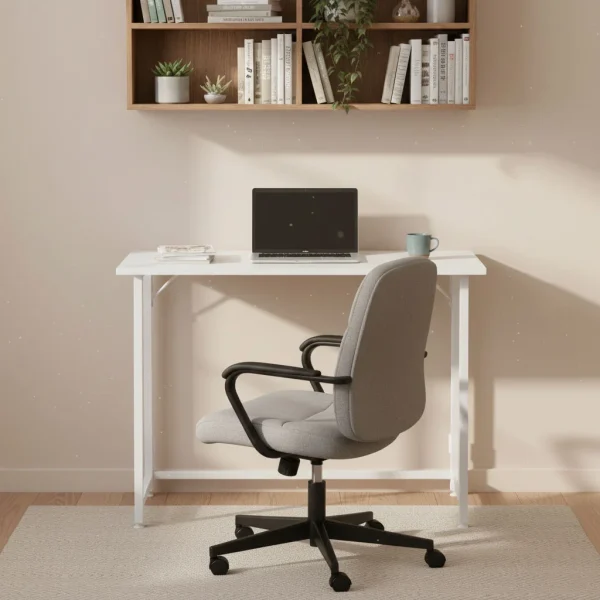 biurko komputerowe skadane 80x45 cm stolik pod laptopa biae de58cd336d1b468a908a9608c03808c6