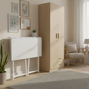 biurko komputerowe skadane 80x45 cm stolik pod laptopa biae efb12bb881b4430ebfe68d8a35025616