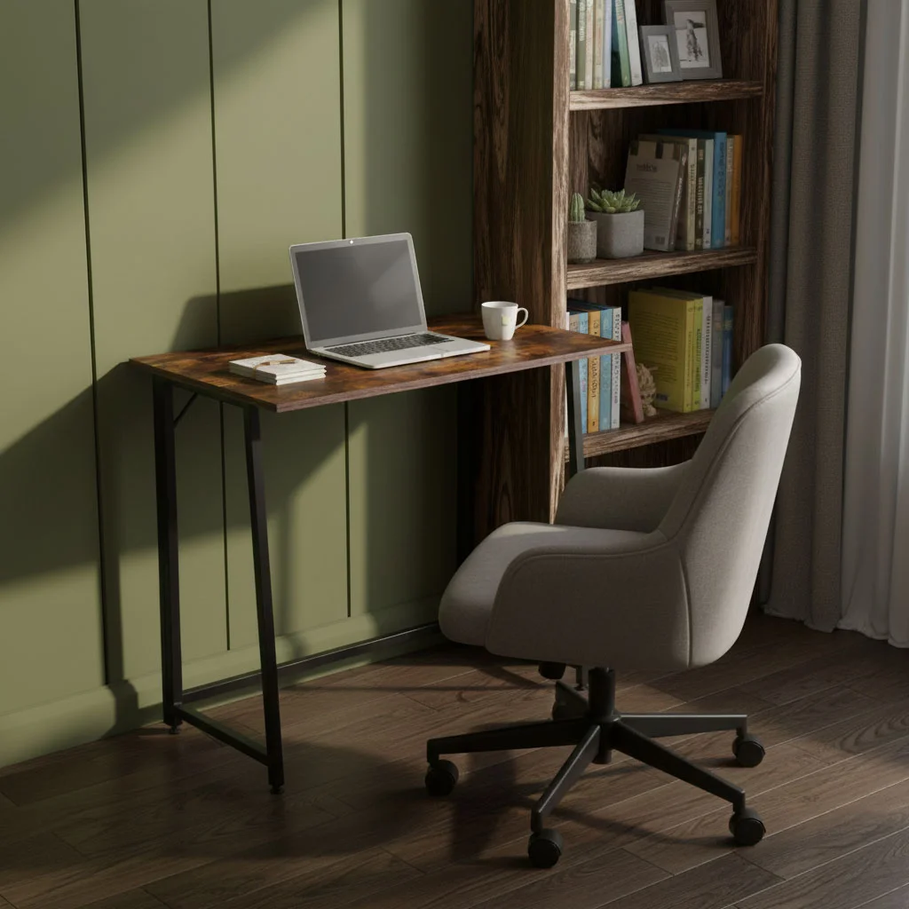 biurko komputerowe skadane 80x45 cm stolik pod laptopa loft 91450158260146a58c6dd0c8a006e2cc