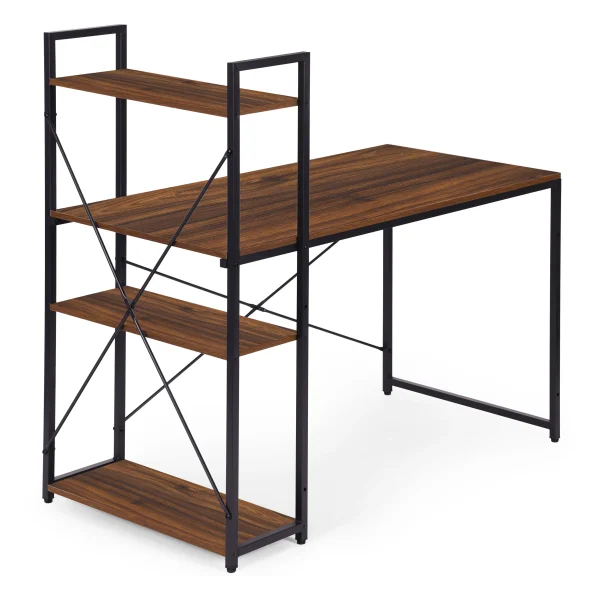 biurko komputerowe szkolne 120x60 cm rega z 3 pokami loft mo 3dbb45b8765a478393e07fe6a7a69eb3