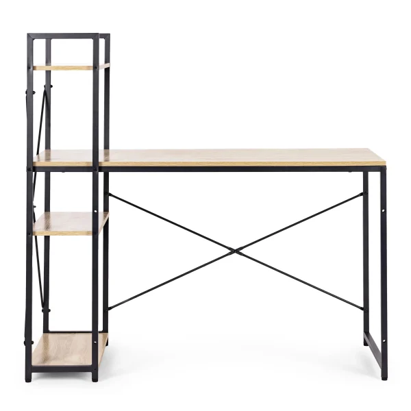 biurko komputerowe szkolne 120x60 cm rega z 3 pokami loft mo 56f66753fcf34dfd896cebda9dcdfead