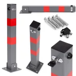 blokada parkingowa skadana supek 60 cm na klucz z odblaskowy dac0509af318436294d83c0b553b8711