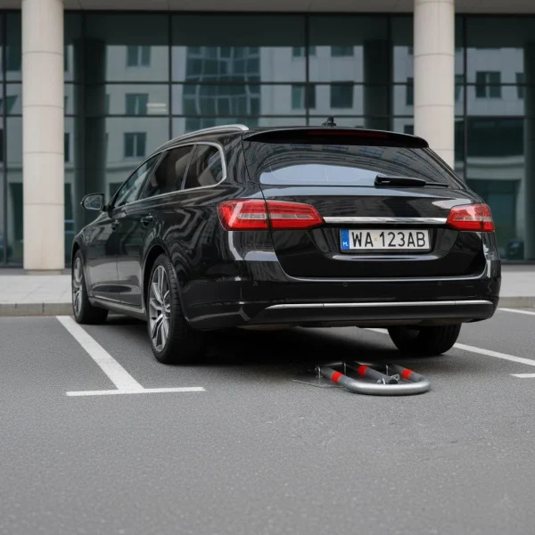 blokada parkingowa skadana zapora 45 cm na kodke z odblaskow 972cf3186b474441bb7e080ba25b1e6d