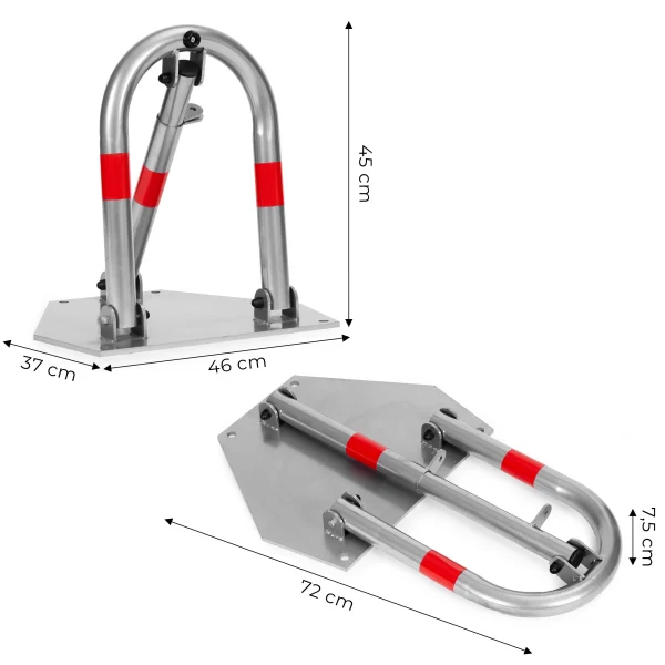 blokada parkingowa skadana zapora 45 cm na kodke z odblaskow d549dc5d5a404429b4d456f3e485e7b5
