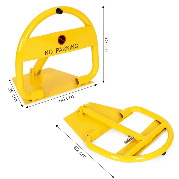 blokada parkingowa skadana zapora na klucz 40 cm 064a3e3ec54e42ff860b39bf4dbc1781