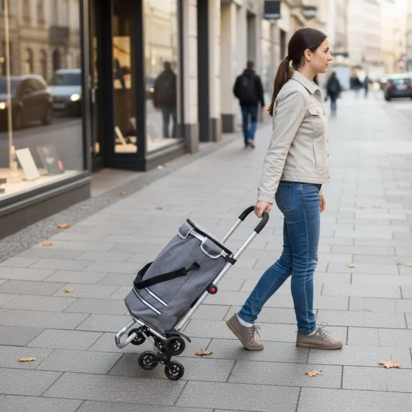 wozek na zakupy skadany torba 30 litrow potrojne koa kieszen 60cb287af64f4b96bf40fdcca05c7be6