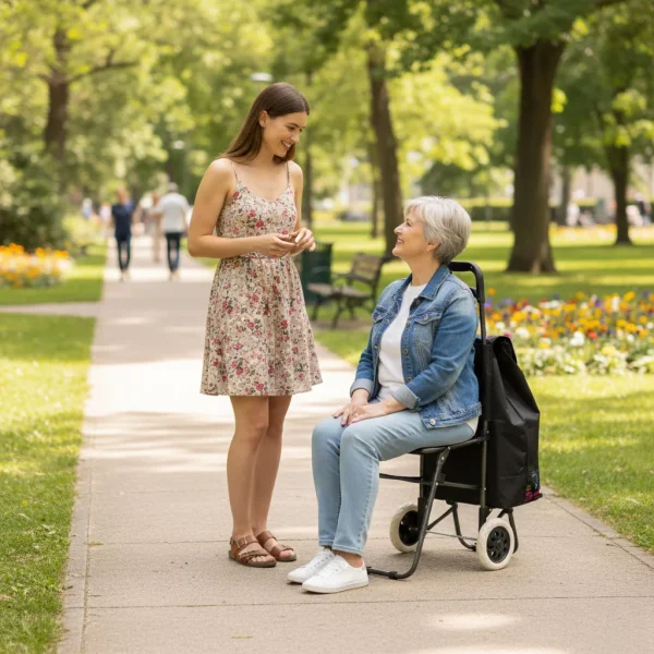 wozek na zakupy torba 30 litrow ze skadanym siedzeniem duze f07e6cef0abb4fa799b8aebd9bce3237