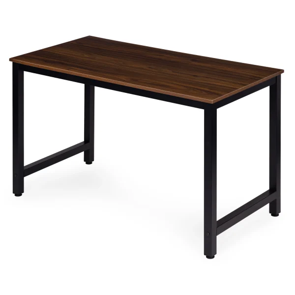 biurko komputerowe szkolne sto 120x60 cm ciemny orzech moder e0e5a6a384a64abc80213ff24f5e623e