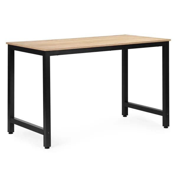 biurko komputerowe szkolne sto 120x60 cm jasny dab modernhom 3eaecb86be4b4e55be32f8aaab1c0e1a