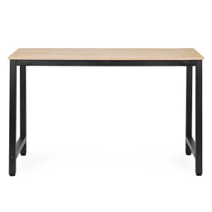 biurko komputerowe szkolne sto 120x60 cm jasny dab modernhom 68e8f04361d3417c815fea550b175325