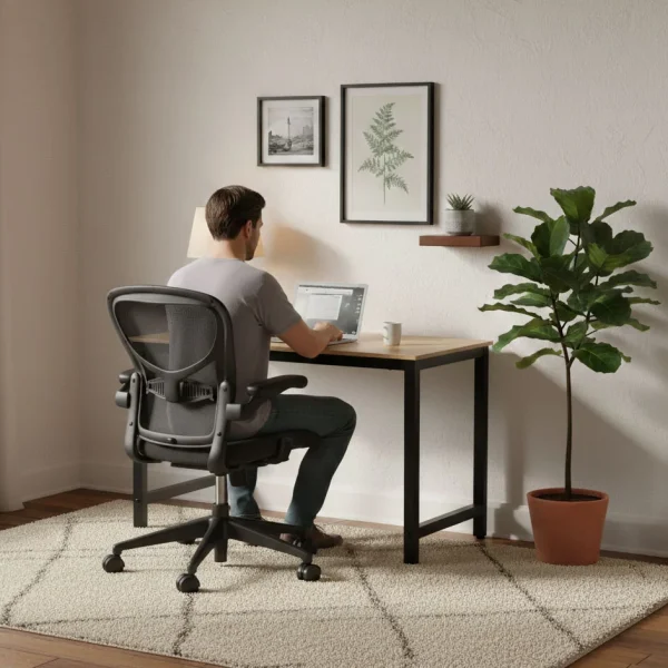 biurko komputerowe szkolne sto 120x60 cm jasny dab modernhom 6d72591dc3ad4b87a67eb5de76799672