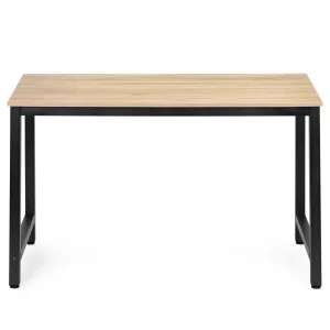 biurko komputerowe szkolne sto 120x60 cm jasny dab modernhom 990c5af0e2ce48839f59eb5a246c5201