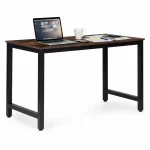 biurko komputerowe szkolne sto 120x60 cm postarzany orzech m 9c86eeb278214629a766ec7cc92db7d9