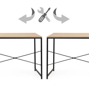 biurko narozne z regaem 3 poki komputerowe jasny dab loftowe 515af16f3131468b94690357bc28715f