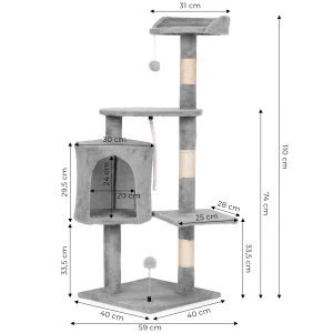 drapak dla kota legowisko supek wieza do drapania domek 110 ac905e8c813c4cdcbf43fac2972838ba