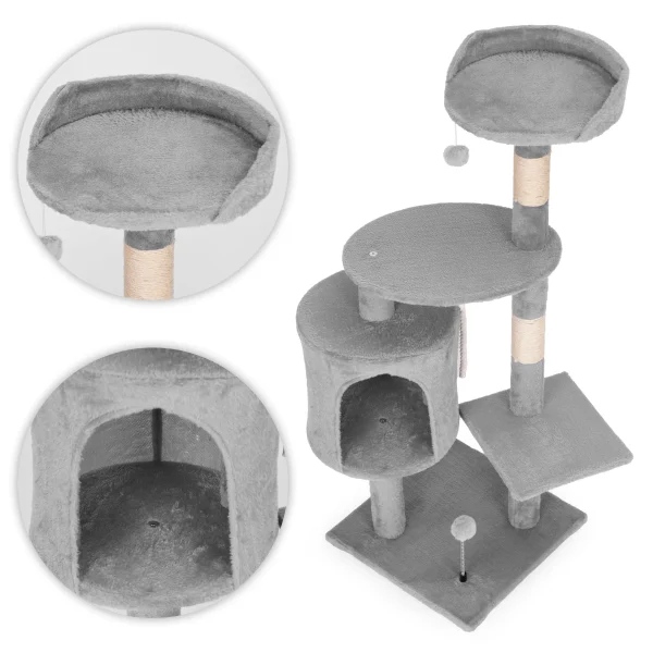 drapak dla kota legowisko supek wieza do drapania domek 110 ba4d2e06fd954c828f8559969f0f9a51