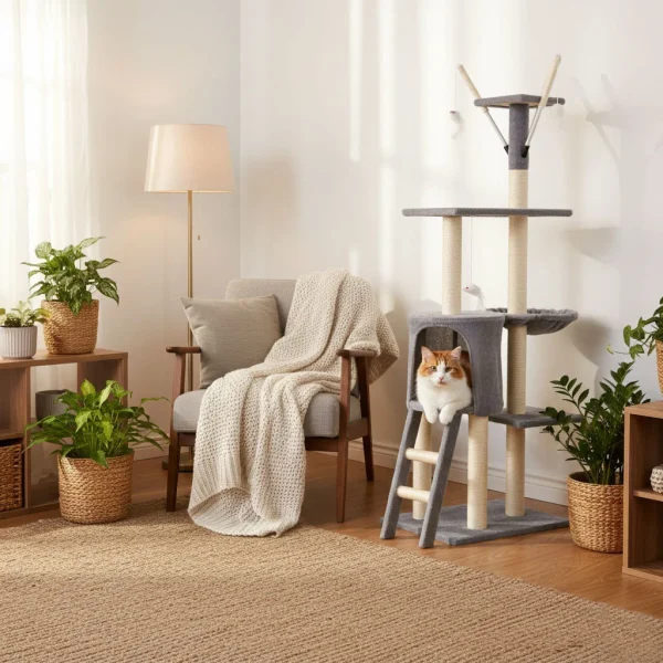 drapak dla kota legowisko supek wieza do drapania domek 134 526529b1af2244b58bf2eb4658563d03