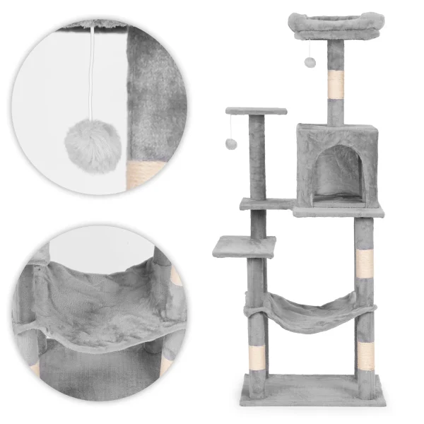 drapak dla kota legowisko supek wieza do drapania domek 146 611c94dd059a4db7b92d331ee1ecbb45