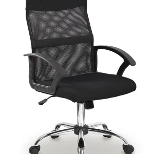 fotel biurowy obrotowy oparcie siateczkowe czarny ace8d98f4dd84d4bbde3b7f4a5c65fd9