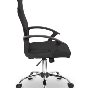 fotel biurowy obrotowy oparcie siateczkowe czarny c5ac79e9849247669e2be6d28d7ad1f4