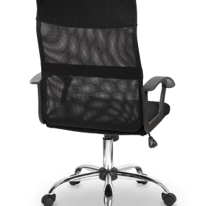 fotel biurowy obrotowy oparcie siateczkowe czarny c8d2225d3c6a4e6e885bced34cd9853a