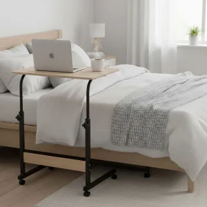 mobilny stolik pod laptopa biurko dostawiane do fotela jasny 29ae1ebaf3da43cb97780641f02a0f85