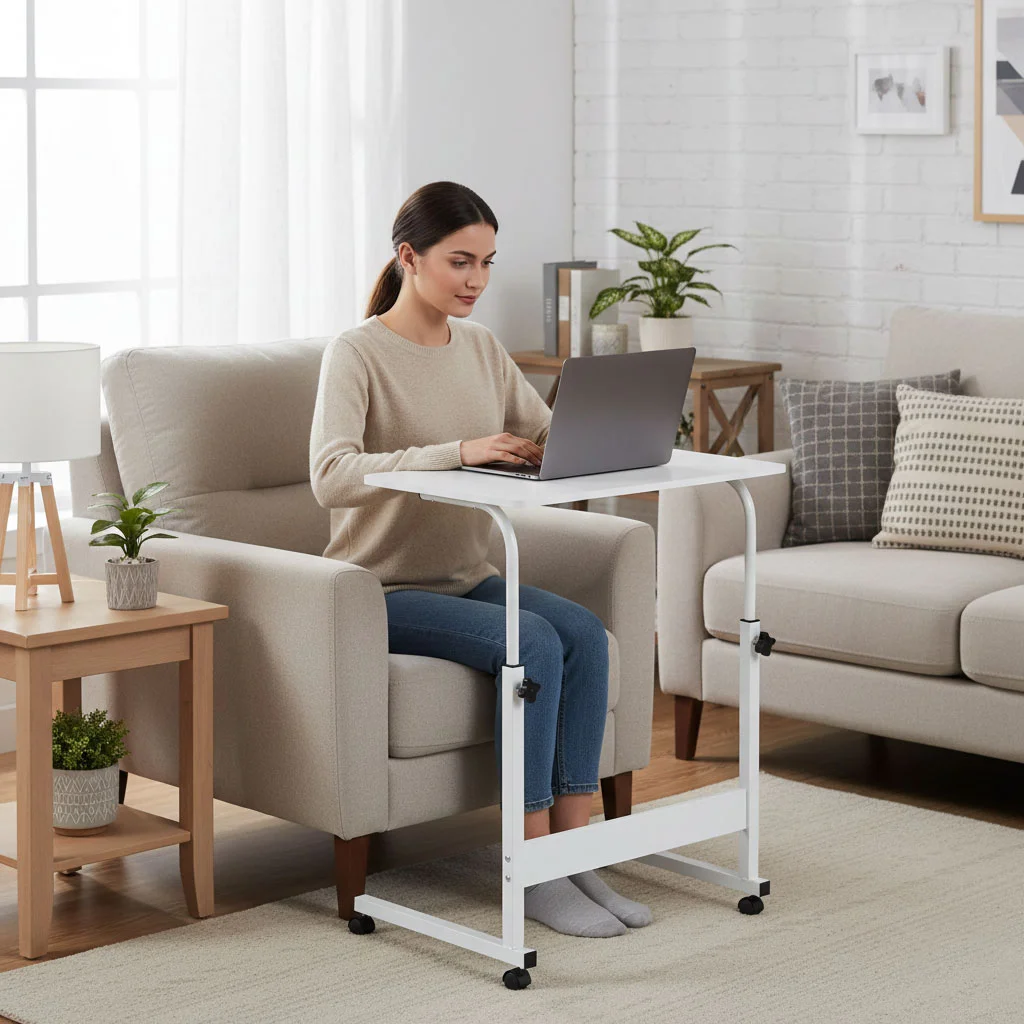 mobilny stolik pod laptopa biurko dostawiane do fotela kanap 47df91361636423f9c117d6edf39c9f2