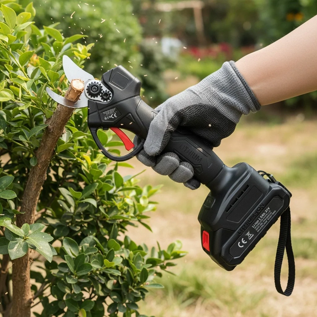 sekator akumulatorowy elektryczny do gaezi zywopotu 21v 098343fa91d541dc9f398d85ece5bf1b