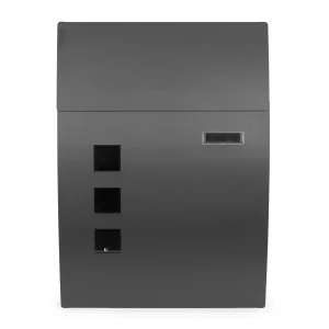 skrzynka na listy pocztowa scienna stal galwanizowana antrac 2efb5c17160c4d3aa8de7a79c9a3bdc7