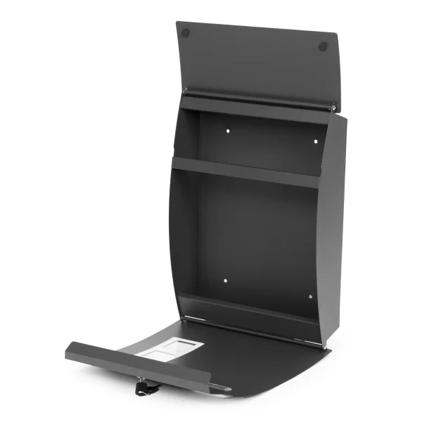 skrzynka na listy pocztowa scienna stal galwanizowana antrac 97c3e10f65974a79a8f9e87a0acb3ebf