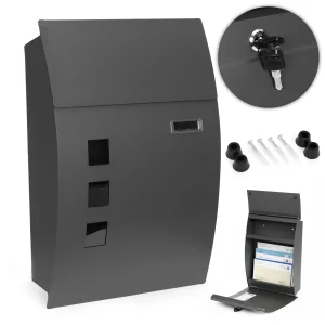 skrzynka na listy pocztowa scienna stal galwanizowana antrac c30dddcdadd04af5ae3eedf1a733eea0